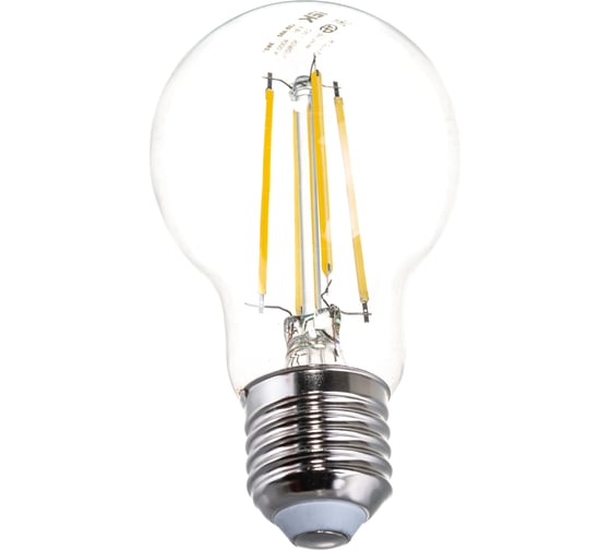 Лампа IEK серия 360, LED, A60, прозрачная, 9вт, 230В, 4000К, E27 LLF-A60-9-230-40-E27 -CL