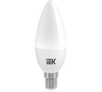 Лампа IEK LED, C35, свеча, 5вт, 230В, 4000К, E14 LLE-C35-5-230-40-E14