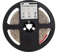 Лента IEK LED 3м LSR-2835WW60-4, 8-IP65-12В LSR1-1-060-65-3-03