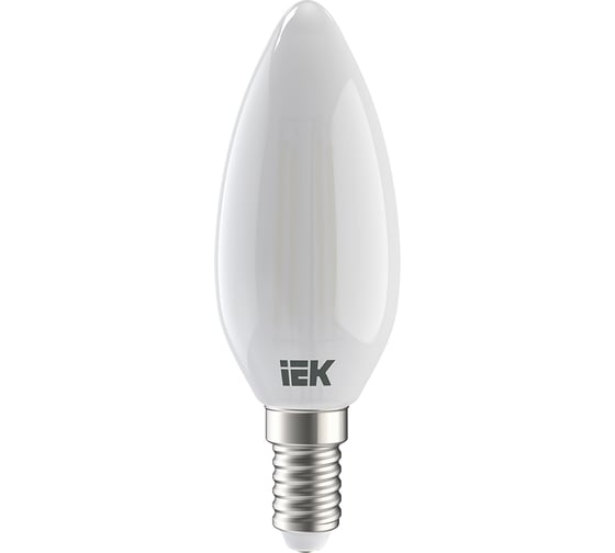 Лампа IEK серия 360, LED, C35, свеча, матовая, 7вт, 230В, 3000К, E14 LLF-C35-7-230-30-E14-FR 1