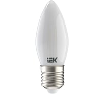 Лампа IEK серия 360, LED, C35, свеча, матовая, 7вт, 230В, 3000К, E27 LLF-C35-7-230-30-E27-FR