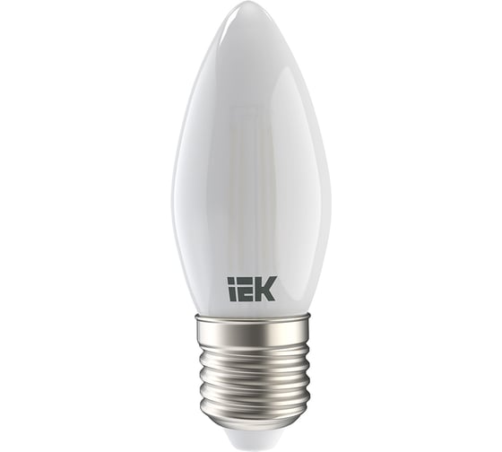 Лампа IEK серия 360, LED, C35, свеча, матовая, 7вт, 230В, 3000К, E27 LLF-C35-7-230-30-E27-FR 1