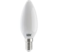 Лампа IEK серия 360, LED, C35, свеча, матовая, 7вт, 230В, 4000К, E14 LLF-C35-7-230-40-E14-FR