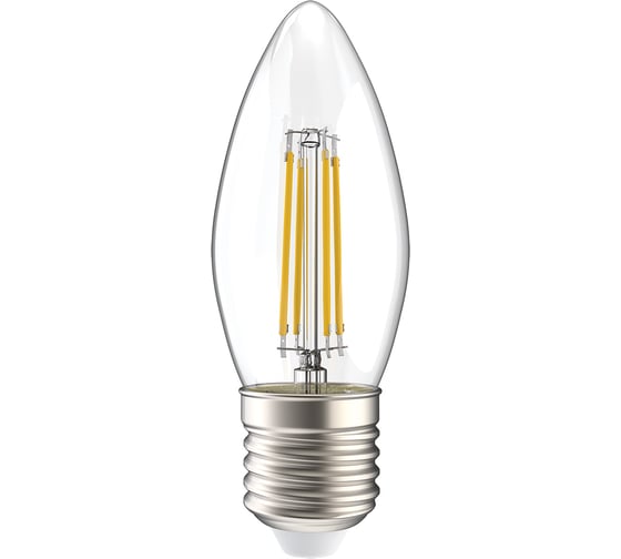 Лампа IEK серия 360, LED, C35, свеча, прозрачная, 5вт, 230В, 4000К, E27 LLF-C35-5-230-40-E27-CL 1