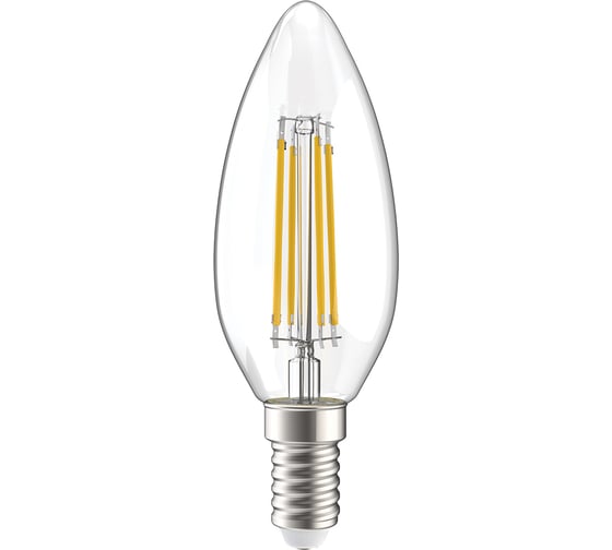 Лампа IEK серия 360, LED, C35, свеча, прозрачная, 7вт, 230В, 4000К, E14 LLF-C35-7-230-40-E14-CL 1