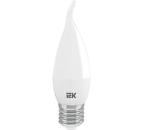 Лампа IEK LED CB35, свеча на ветру, 5вт, 230В, 4000К, E27 LLE-CB35-5-230-40-E27