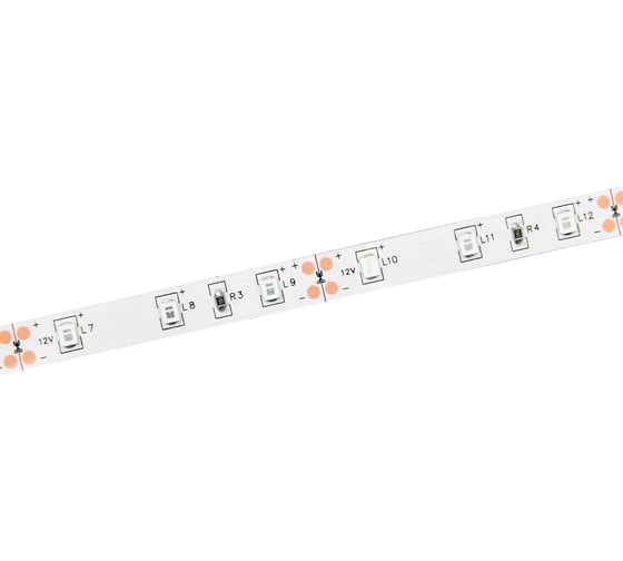 Лента IEK LED 5м LSR-2835R60-4, 8-IP65-12В LSR1-6-060-65-3-05