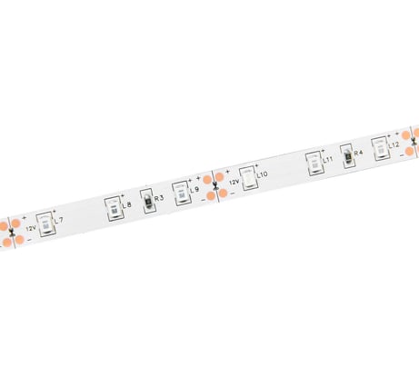 Лента IEK LED 5м LSR-2835W60-4, 8-IP20-12В LSR1-2-060-20-3-05