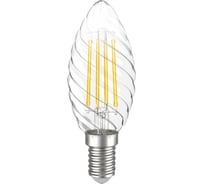 Лампа IEK серия 360 LED, CT35, свеча витая, 5вт, 230В, 4000К, E14 LLF-CT35-5-230-40-E14-CL