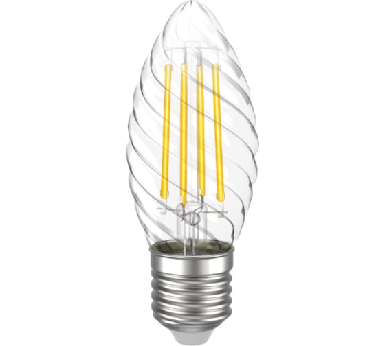Лампа IEK серия 360 LED, CT35, свеча витая, 7вт, 230В, 4000К, E27 LLF-CT35-7-230-40-E27-CL