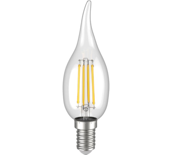 Лампа IEK серия 360 LED, CВ35, свеча на ветру, 5вт, 230В, 3000К, E14 LLF-CB35-5-230-30-E14-CL