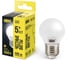 Лампа IEK LED, G45, шар, 5вт, 230В, 3000К, E27 LLE-G45-5-230-30-E27 1