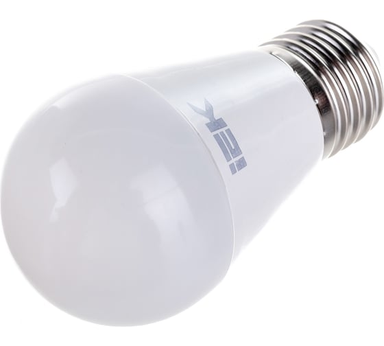 Лампа IEK LED, G45, шар, 7вт, 230В, 6500К, E27 LLE-G45-7-230-65-E27