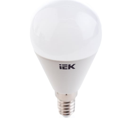 Лампа IEK LED, G45, шар, 9вт, 230В, 4000К, E14 LLE-G45-9-230-40-E14