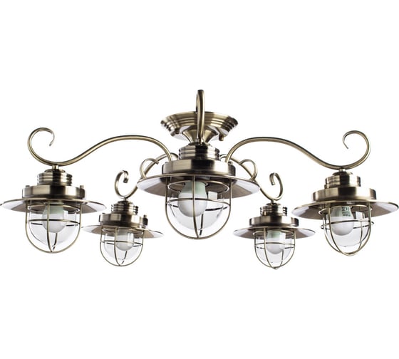 Потолочная люстра Arte Lamp LANTERNA A4579PL-5AB 1