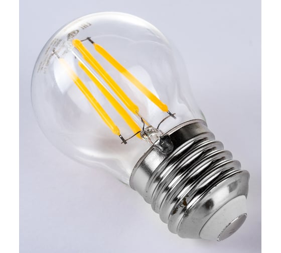 Лампа IEK серия 360, LED, G45, шар прозрачный, 5вт, 230В, 3000К, E27 LLF-G45-5-230-30-E27-CL