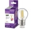 Лампа IEK серия 360, LED, G45, шар прозрачный, 5вт, 230В, 3000К, E27 LLF-G45-5-230-30-E27-CL 1