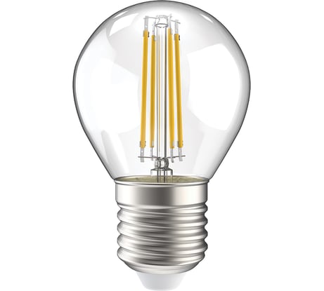 Лампа IEK серия 360, LED, G45, шар прозрачный, 7вт, 230В, 4000К, E27 LLF-G45-7-230-40-E27-CL