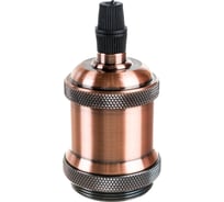 Подвесной патрон IEK, E27 RETRO бронза EPA10-04-02-K29