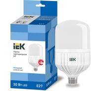 Лампа IEK LED, HP, 30вт, 230В, 6500К, E27 LLE-HP-30-230-65-E27
