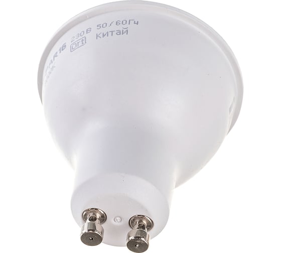 Лампа IEK LED, PAR16, софит, 5вт, 230В, 3000К, GU10 LLE-PAR16-5-230-30-GU10