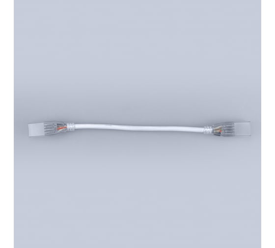 Коннектор соеденитель с проводом ELEGANZ 15см для ленты RGB 220V, 4шт 2202