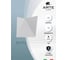 Настенный светильник Arte Lamp BUSTA A1609AP-1WH 2