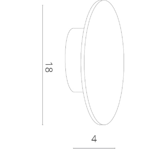 Настенный светильник Arte Lamp NIMBO A1510AP-1WH