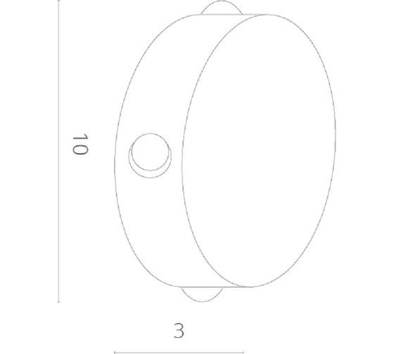 Настенный светильник Arte Lamp TAMBURELLO A1525AP-1WH