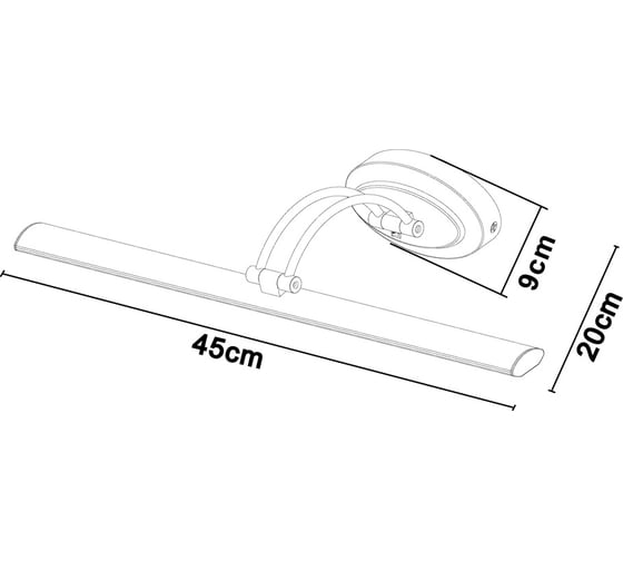 Подсветка для картин Arte Lamp PICTURE LIGHTS LED A5608AP-1CC