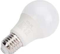 Светодиодная лампа Volpe LED-A60-9W/3000K/E27/FR/NR Форма A, матовая UL-00005622