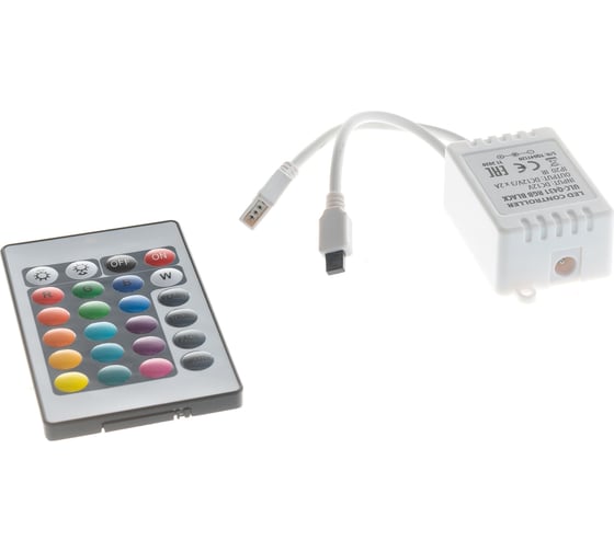Контроллер для управления Volpe ULC-Q431 RGB BLACK RGB лентами 12V, с пультом ДУ UL-00001113