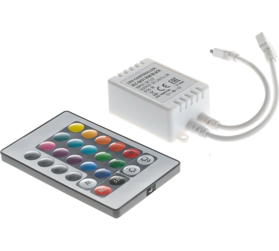 Контроллер для управления Volpe ULC-Q431 RGB BLACK RGB лентами 12V, с пультом ДУ UL-00001113