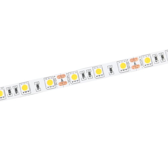 Лента IEK LED 5м LSR-5050WW60-14, 4-IP20-12В LSR2-1-060-20-3-05 1