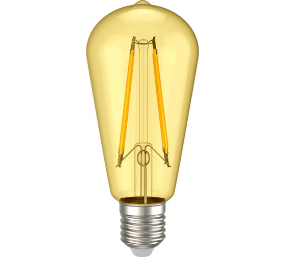 Лампа IEK LED ST64 золото 8вт 230В 2700К E27 серия 360 LLF-ST64-8-230-30-E27 -CLG