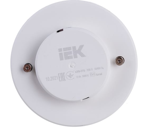Лампа IEK LED T75 таблетка 12вт 230В 3000К GX53 LLE-T80-12-230-30-GX53