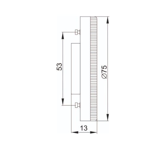 Лампа IEK LED T75 таблетка 6вт 230В 6500К GX53 LLE-T80-6-230-65-GX53