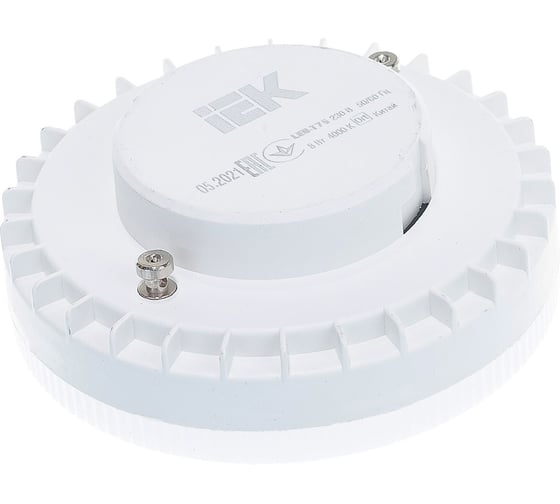 Лампа IEK LED T75 таблетка 8вт 230В 4000К GX53 LLE-T80-8-230-40-GX53