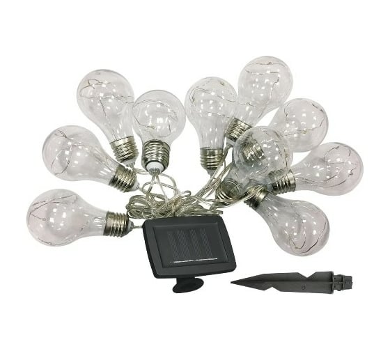 Садовая гирлянда на солнечной батарее Uniel USL-S-126/PT4000 BULBS Лампочки, UL-00003332