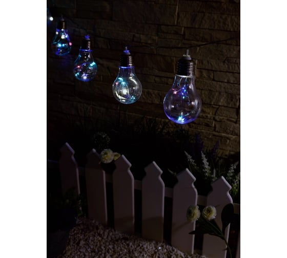Садовая гирлянда на солнечной батарее Uniel USL-S-126/PT4000 BULBS Лампочки, UL-00003332