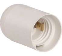 Подвесной патрон IEK Ппл27-04-К02, пластик, Е27, белый, 50шт, стикер на изделии, EPP10-04-01-K01