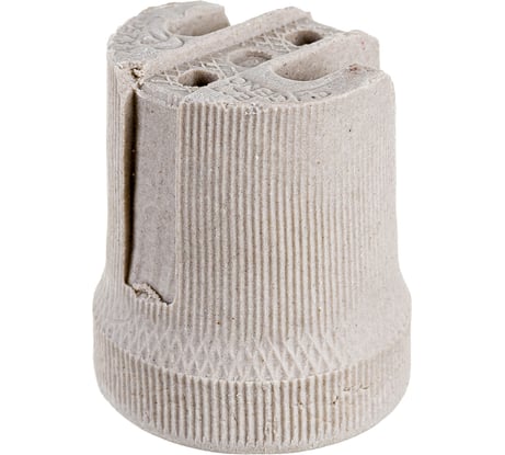 Подвесной керамический патрон IEK, Пкр27-04-К43 Е27, индивидуальный пакет, EPC10-04-02-K01