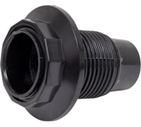 Карболитовый патрон с кольцом IEK, Пкб14-04-К11 Е14, черный EPK21-04-01-K01