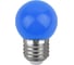 Светодиодная лампа ЭРА для Белт-лайт ERABL45-E27, LED, Р45-1W-E27, диод, шар, синий, 4SMD, 1W, E27, 10/100/6000 Б0049573 1