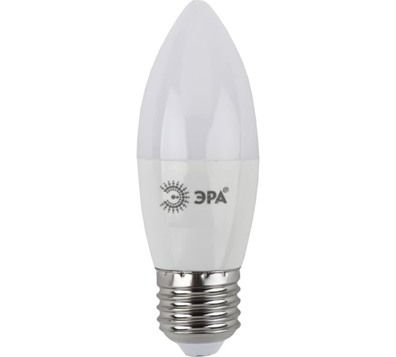 Светодиодная лампа ЭРА LED B359W860E27, свеча, 9Вт, холодный, E27, 10/100/4000 Б0047938