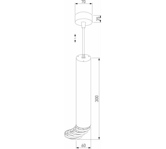 Накладной светильник Eurosvet DLN103, GU10, белый/золото a047751