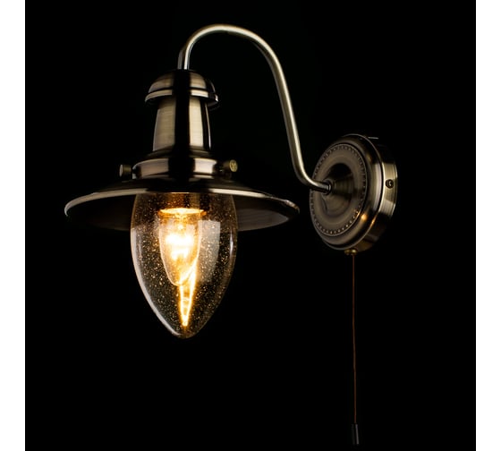 Настенный светильник Arte Lamp FISHERMAN A5518AP-1AB