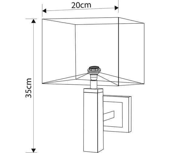 Настенный светильник Arte Lamp WAVERLEY A8880AP-1BK