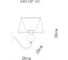Настенный светильник Arte Lamp TURANDOT A4011AP-1CC 4