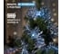 Гирлянда-мишура Neon-Night серебряная 10 LED 1,5м белый свет свечения 2 х АА 304-011 3